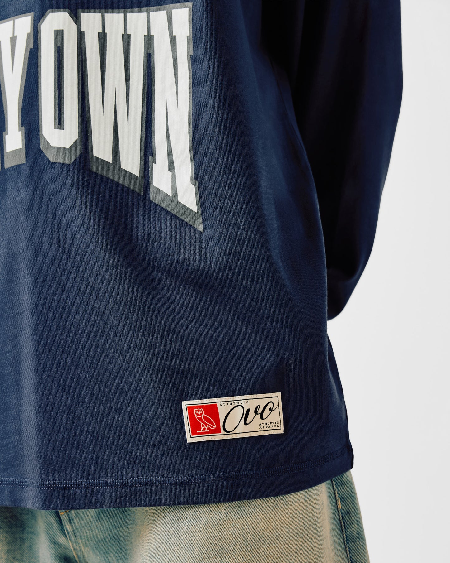 Heritage Long-Sleeve Football Tee - Black