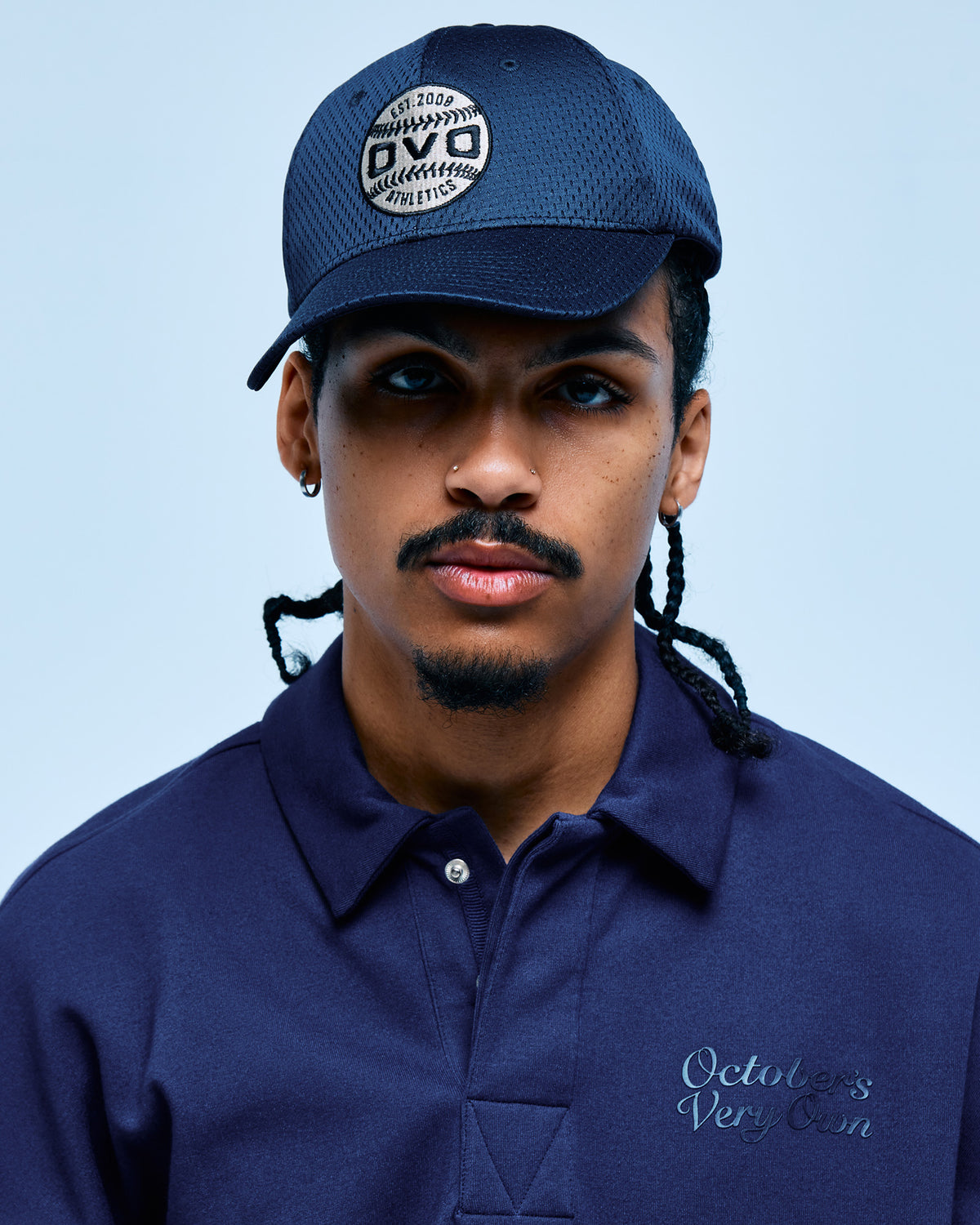 Mesh Ballpark Cap - Red