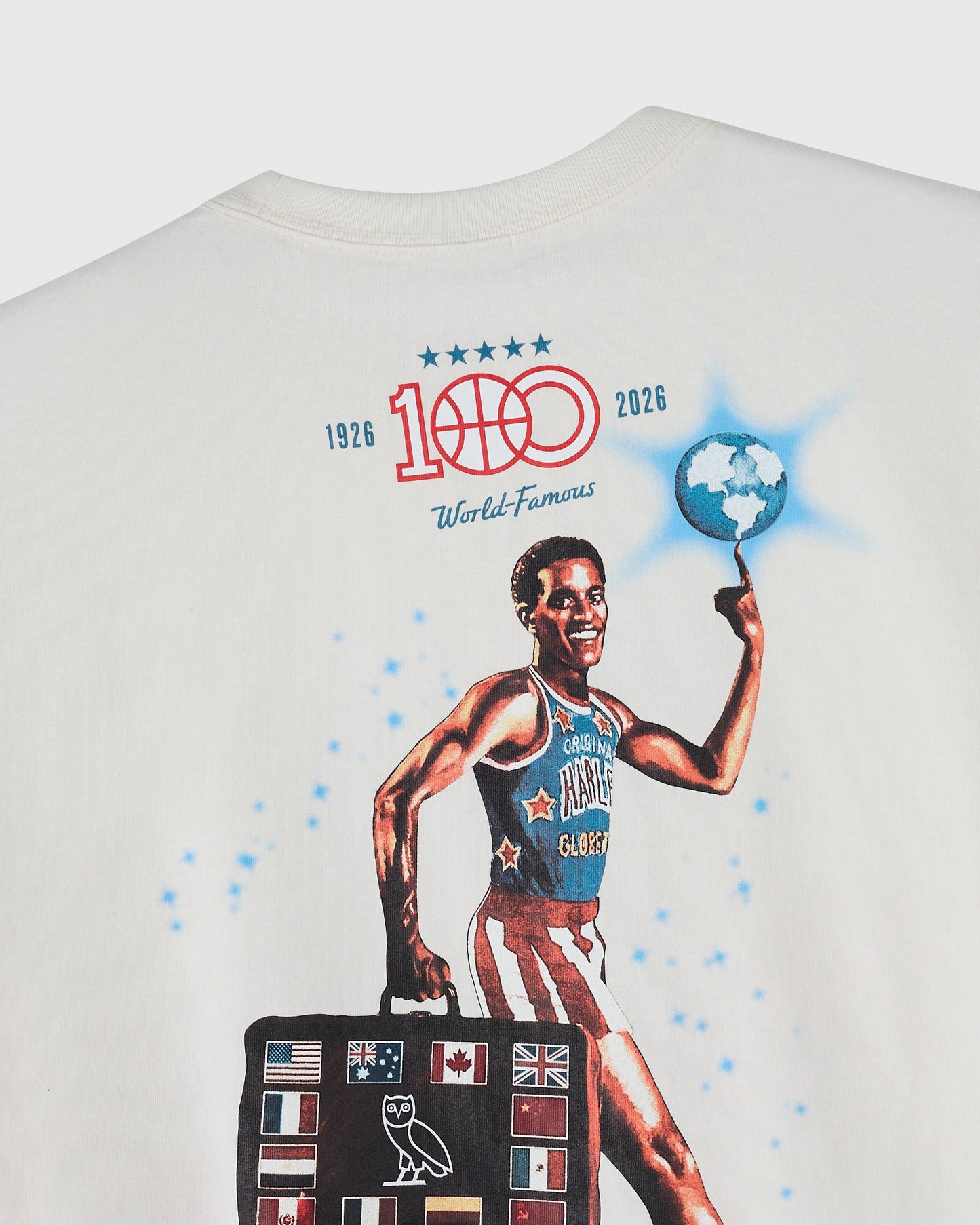 Harlem Globetrotters Tee - Off White