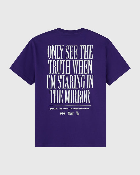 Batman x The Joker Mirror Tee - Purple