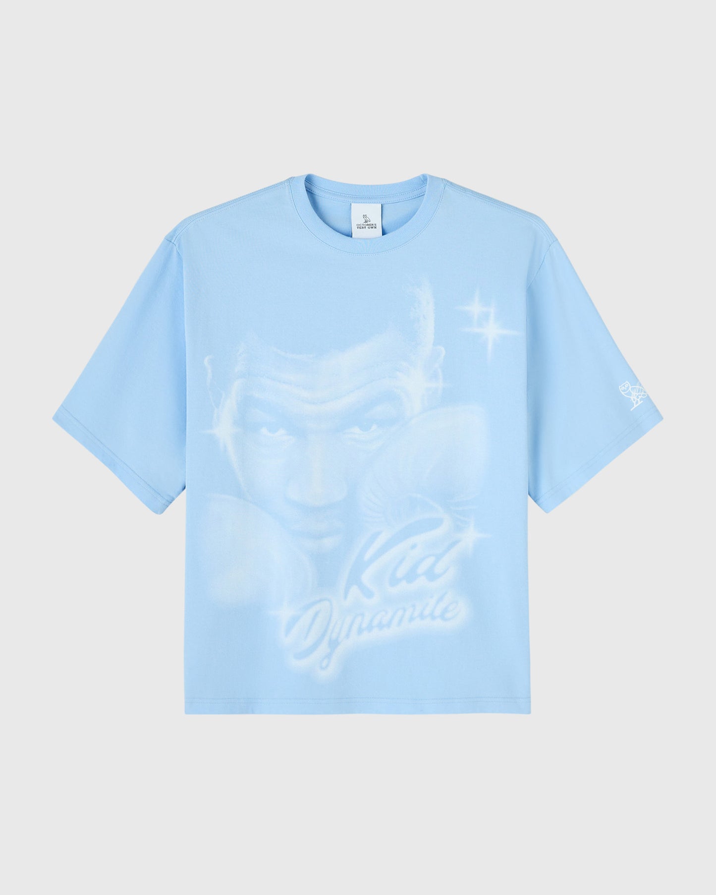 Tyson Airbrush Tee - Light Blue