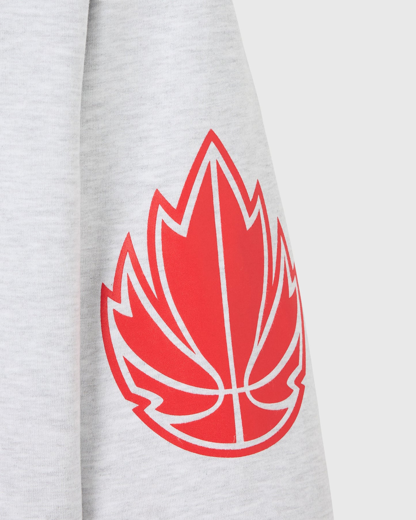 Canada Basketball Hoodie - Ash Heather Grey