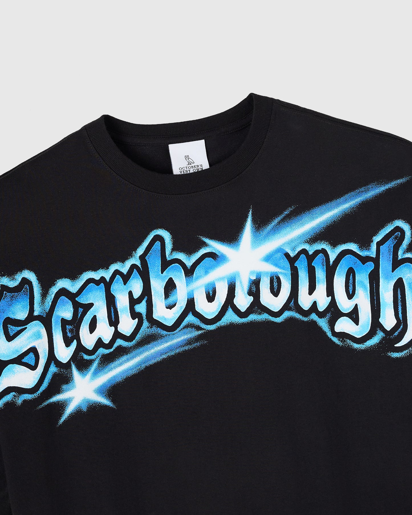 T-shirt aérographe Scarborough Shooting Stars - Noir
