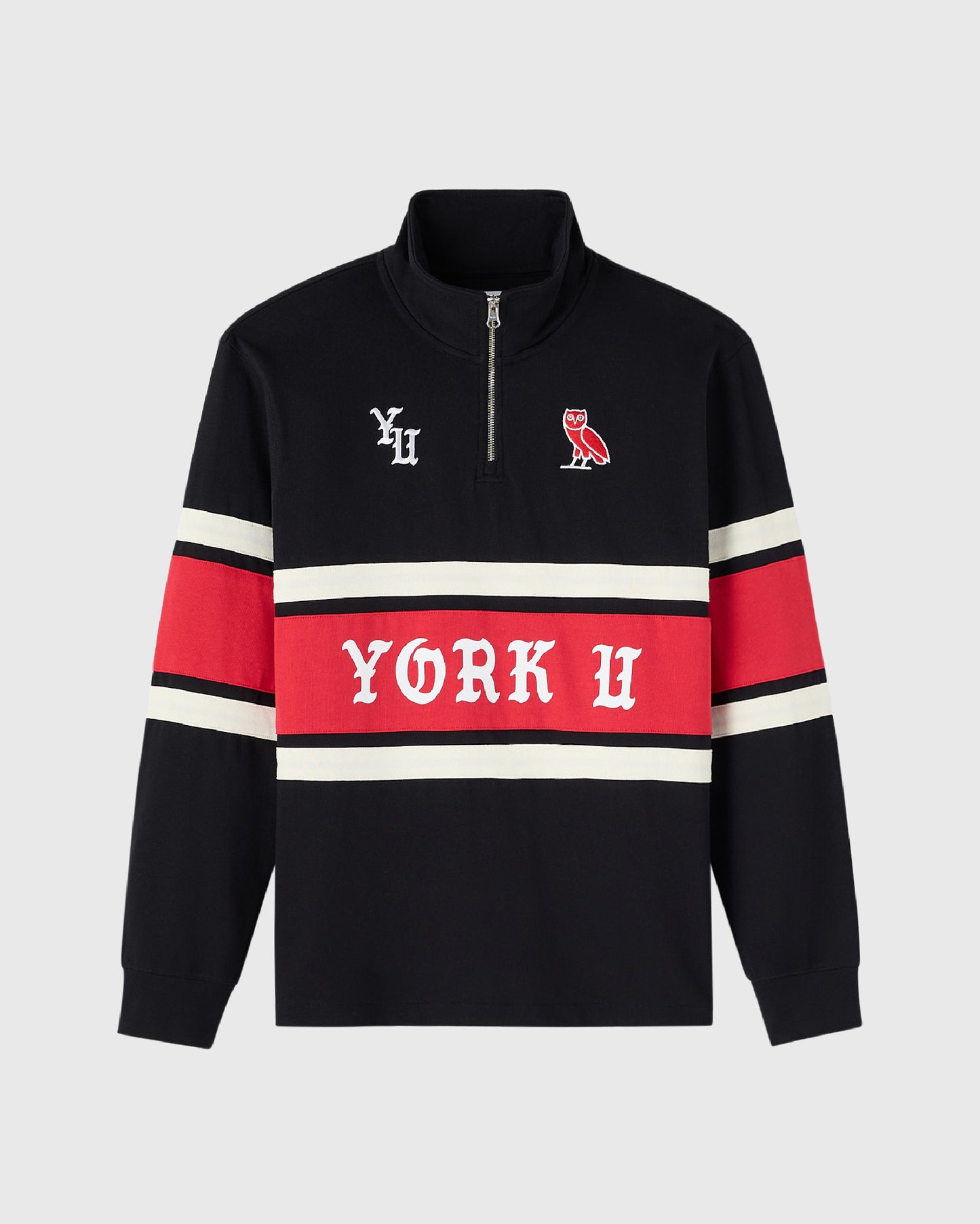 PULL RUGBY DEMI-ZIP CAMPUS PLUS