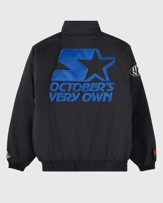 STARTER Big Logo New York Rangers Jacket - Black