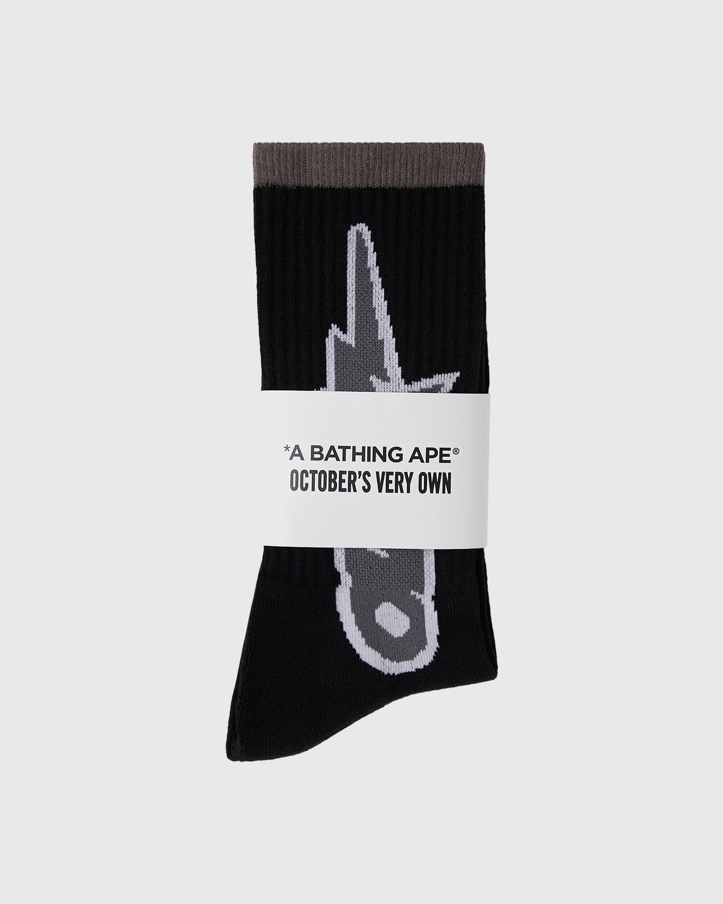 BAPE® OVO-Sta Athletic Sock - Black