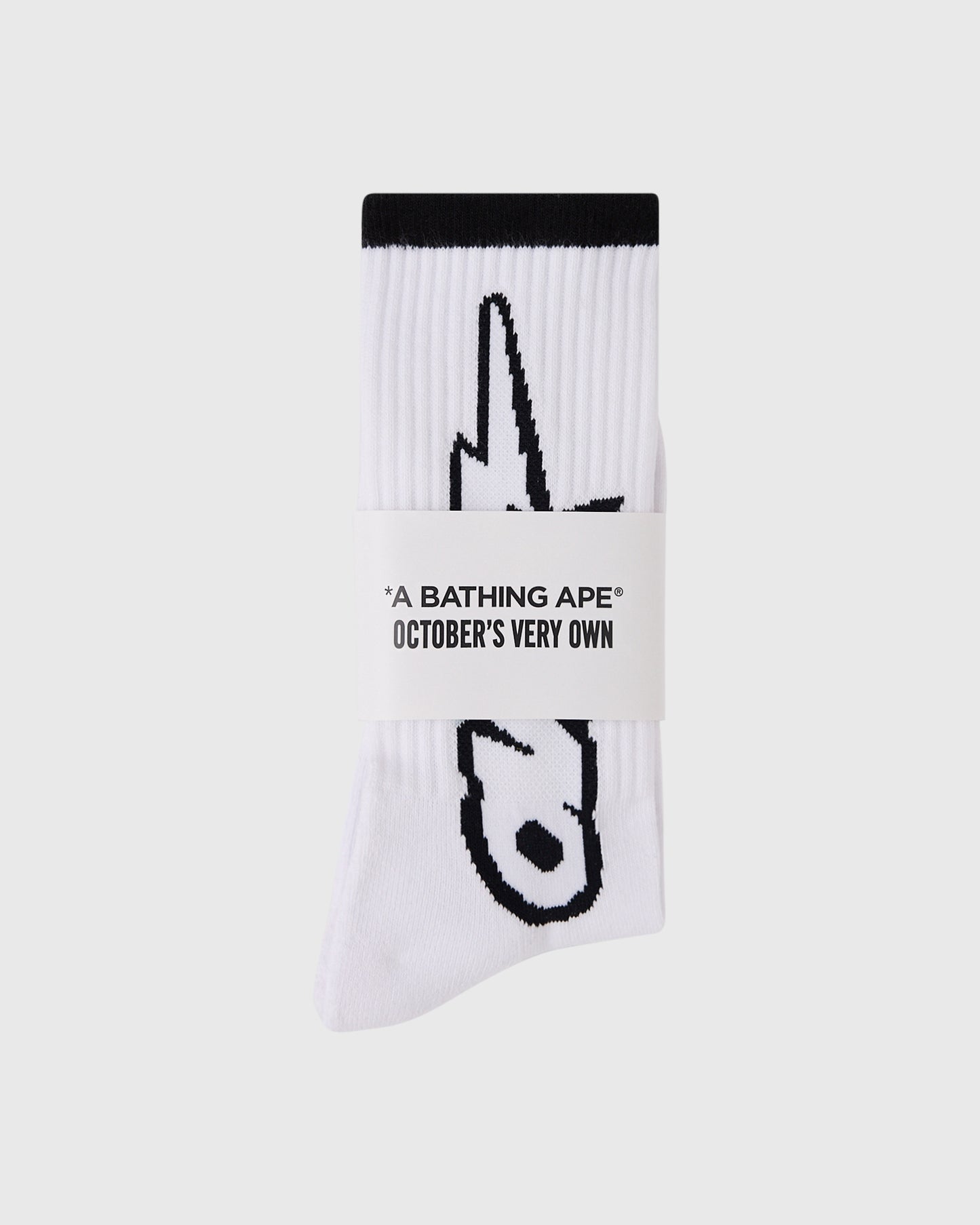 BAPE® OVO-Sta Athletic Sock - White