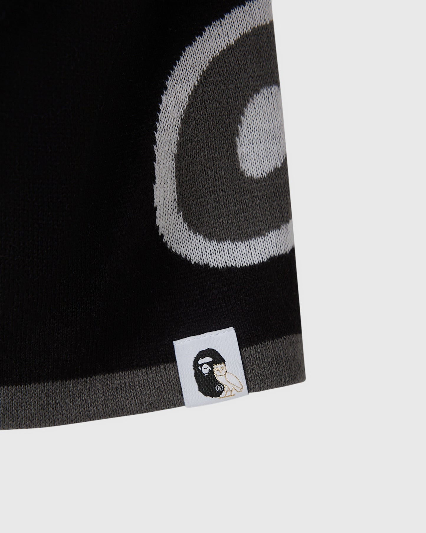 BAPE® OVO-Sta Logo Beanie - Black