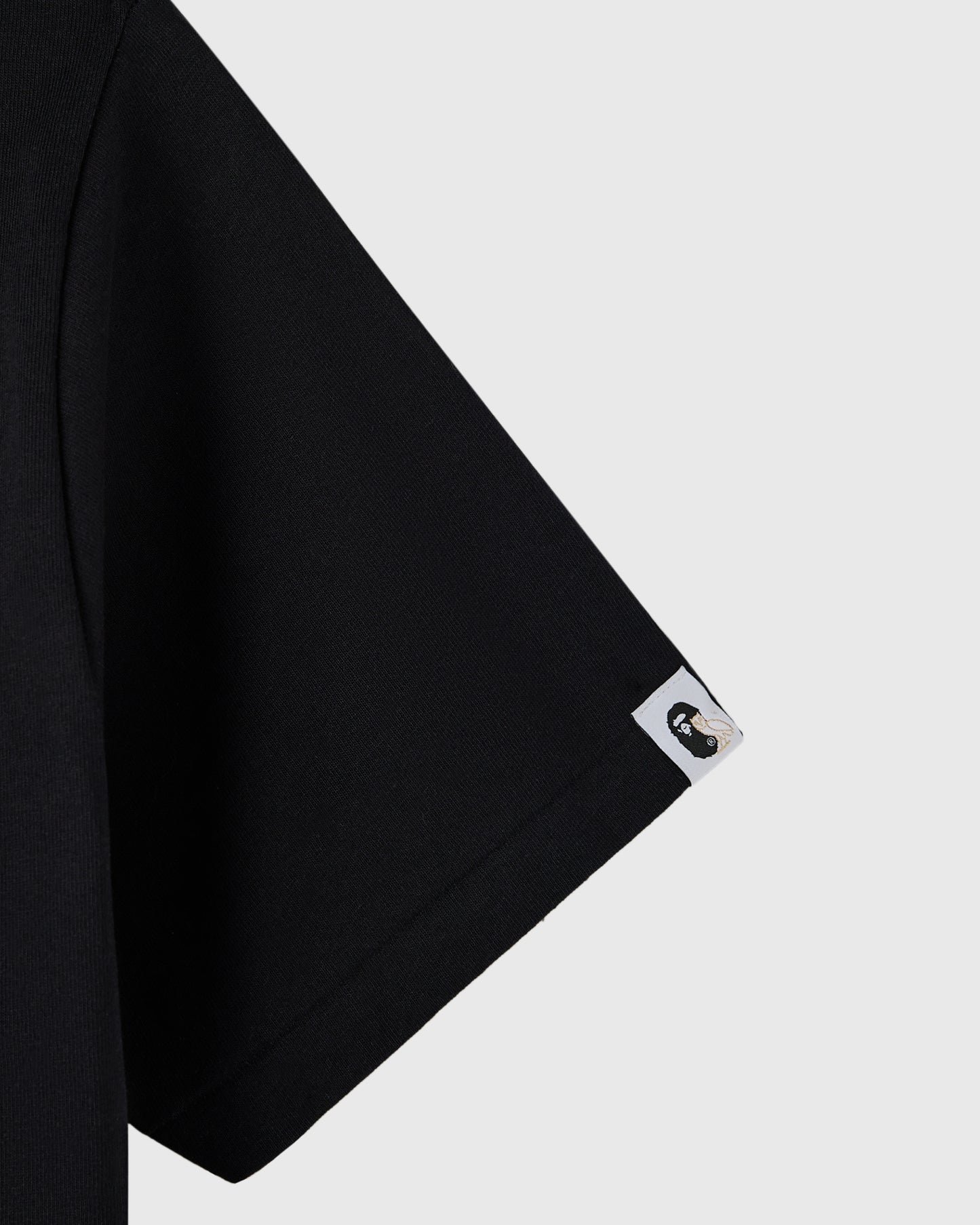 BAPE® OVO-Sta Crocodile Print Tee - Black