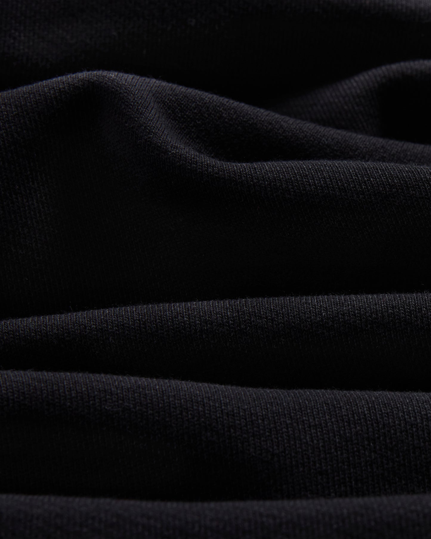 Pantalon de survêtement classique à ourlet ouvert - Noir