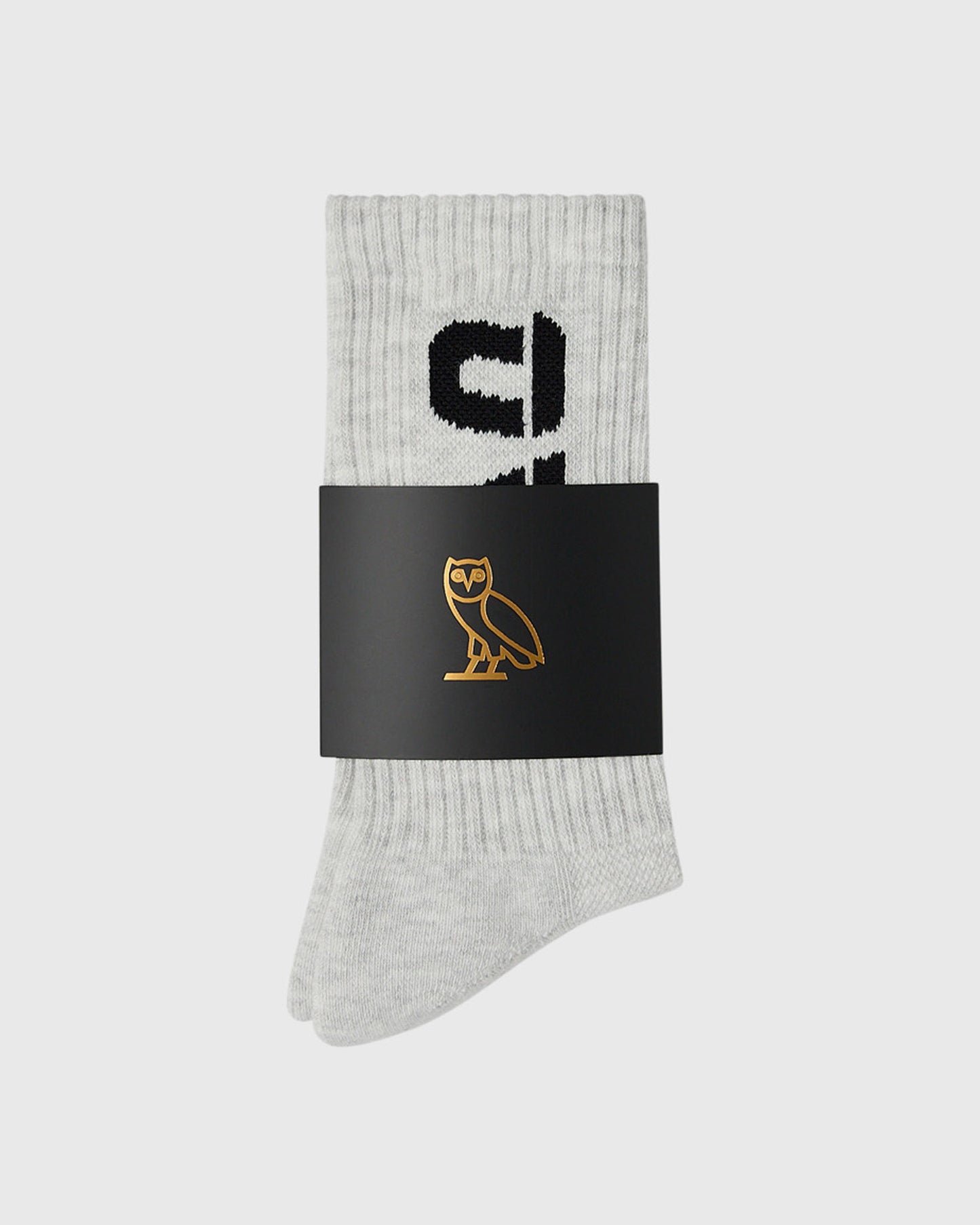 Runner Socks - Heather Grey/Black