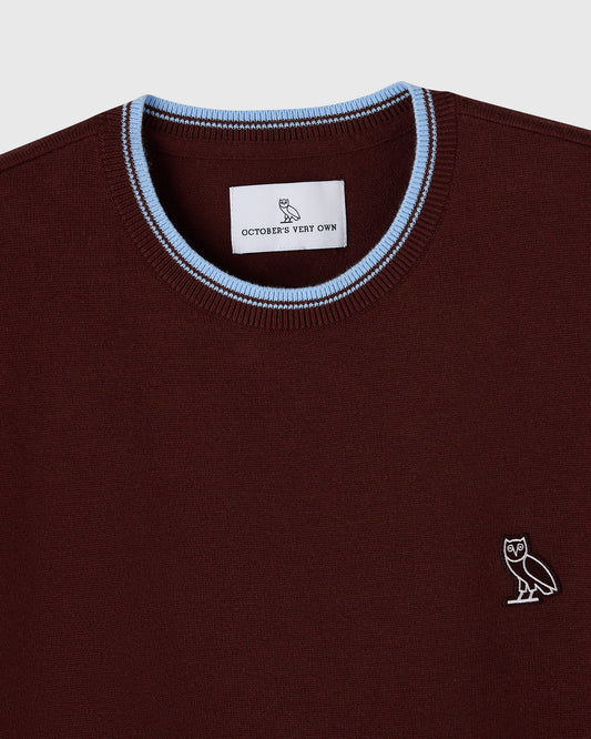 Classic Owl Sweater Tee - Cocoa