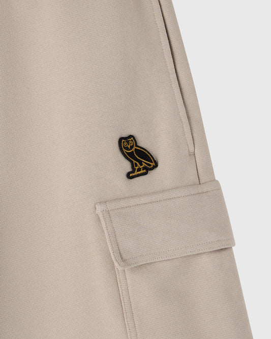 French Terry Cargo Short - Sandstone