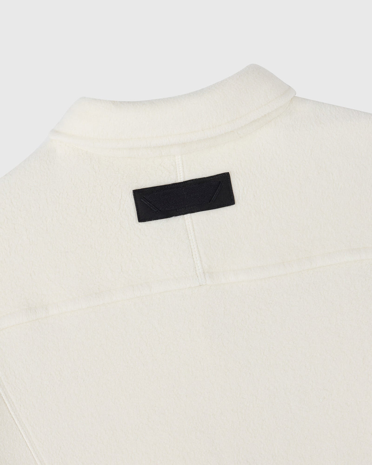 Wooly Fleece Overshirt - Cream