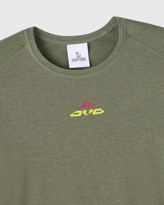Active Long-Sleeve Base Layer - Olive Green