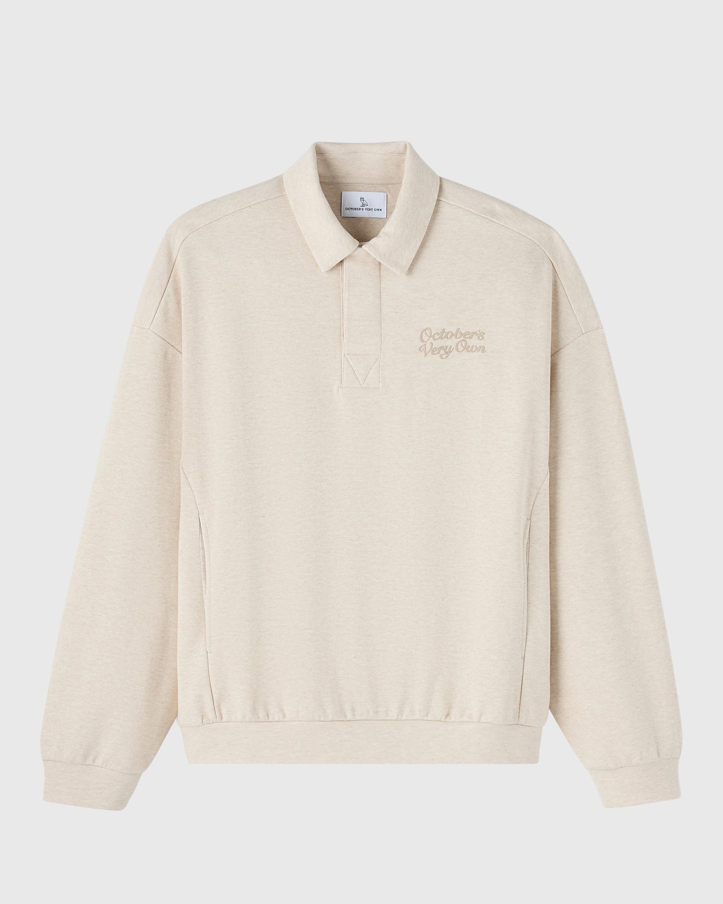 Double Knit Script Rugby Polo