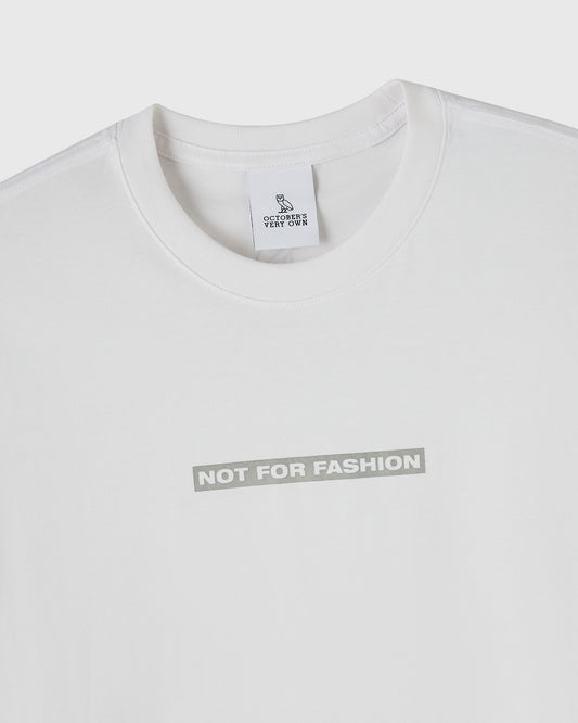 Not For Fashion Tee - White