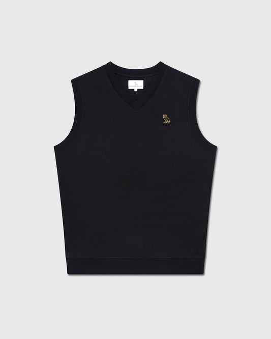 Classic French Terry Vest - Black