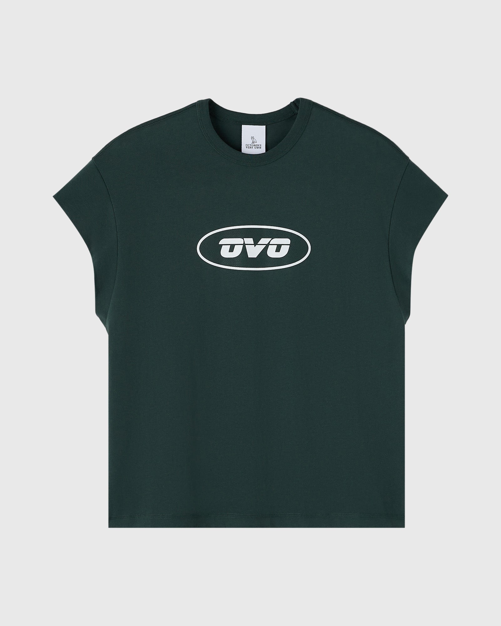 Runner Mesh Print Muscle Tee - Midnight Green – October's Very Own