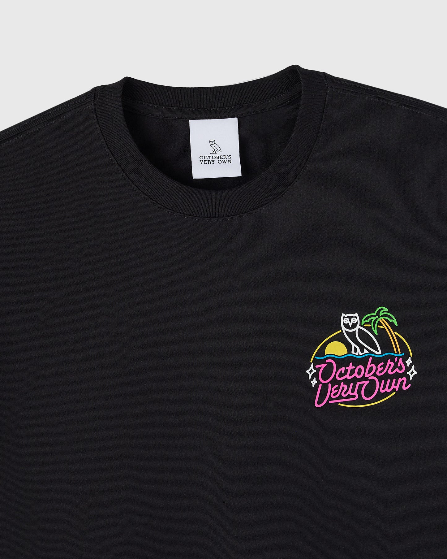 Neon Sign Tee - Black