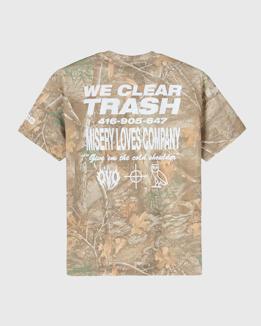 Cold Shoulder Tee - Camo