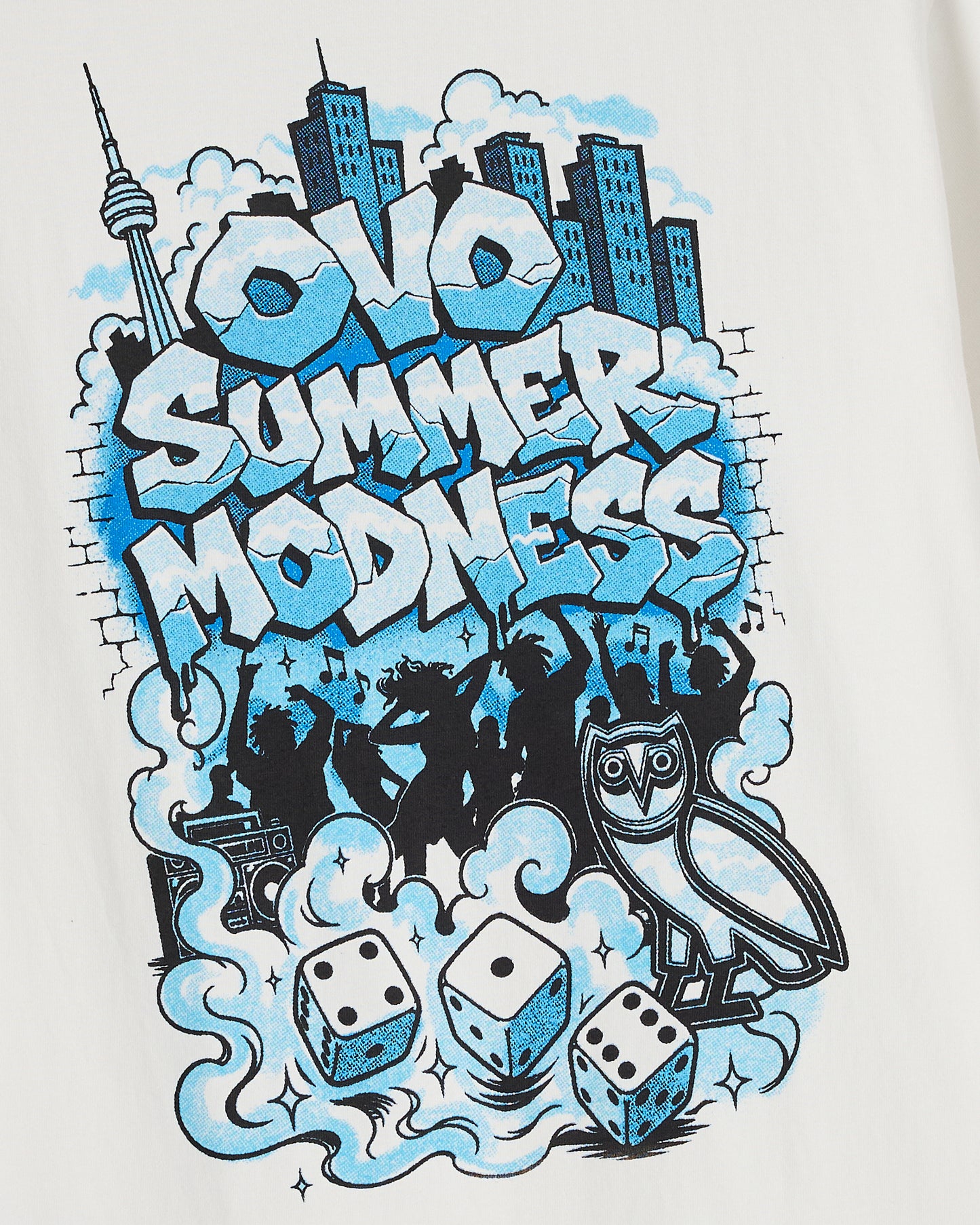 System Sound Summer Tee - Off White