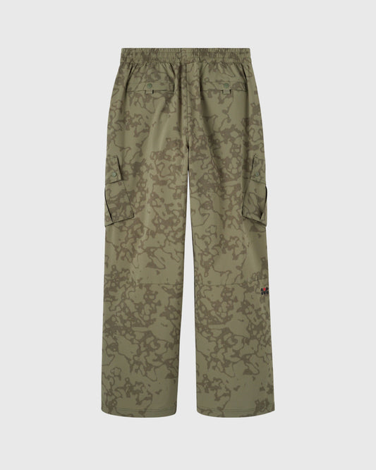 Nylon Cargo Pant - Olive Green