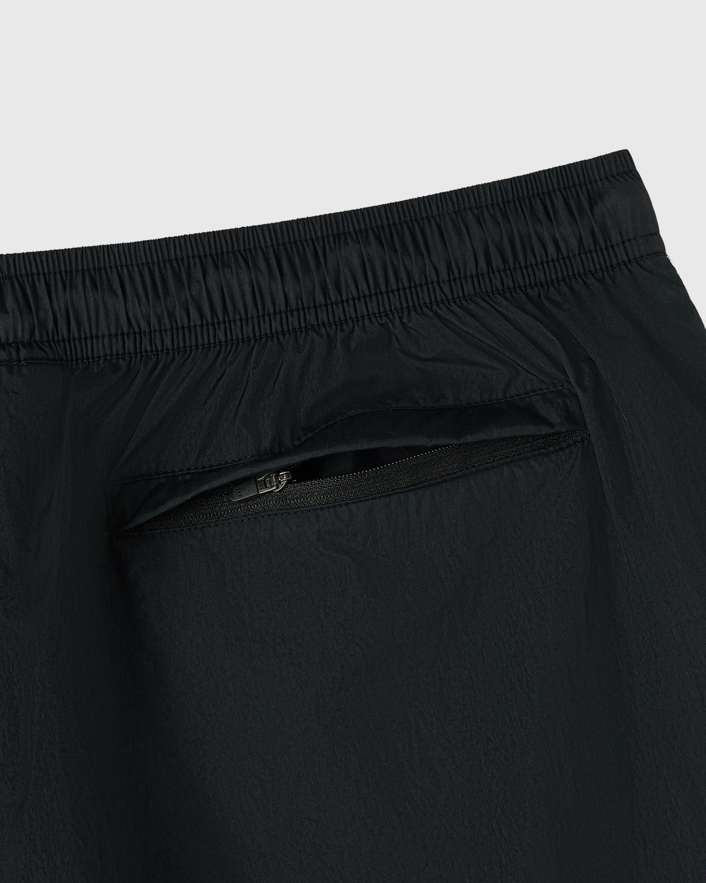 Nylon Track Short - Black