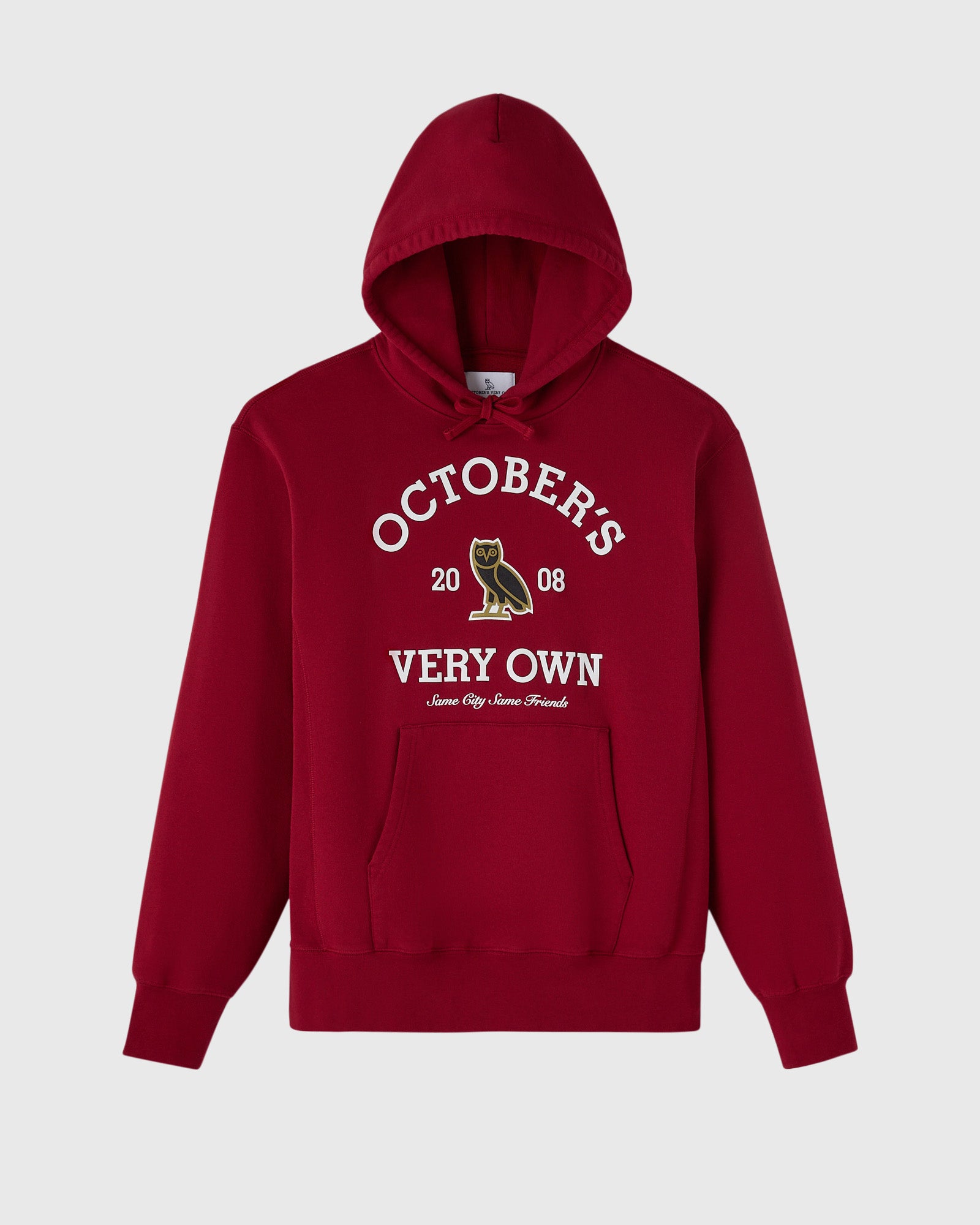 Collegiate Hoodie - Deep Red – October's Very Own
