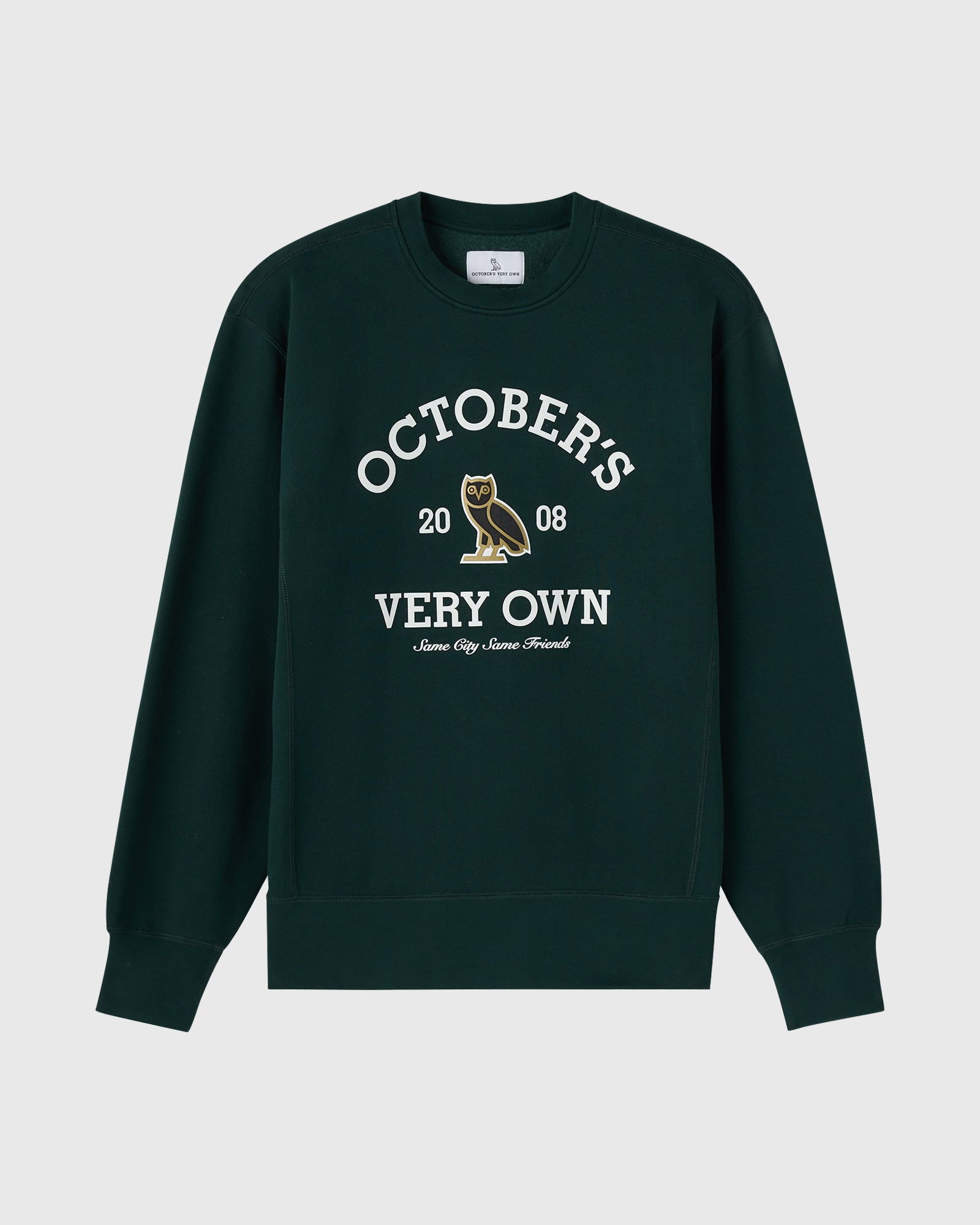 Collegiate Crewneck - Midnight Green – October's Very Own