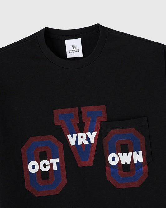Heavy Jersey Pocket Tee - Black