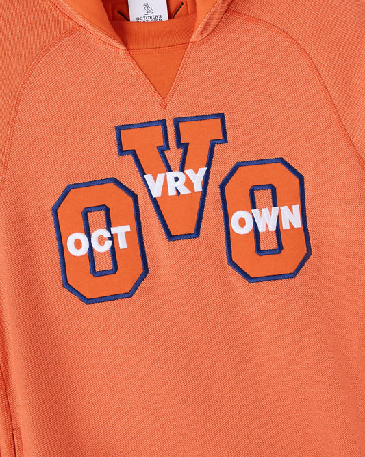 Reverse French Terry Hoodie - Rust