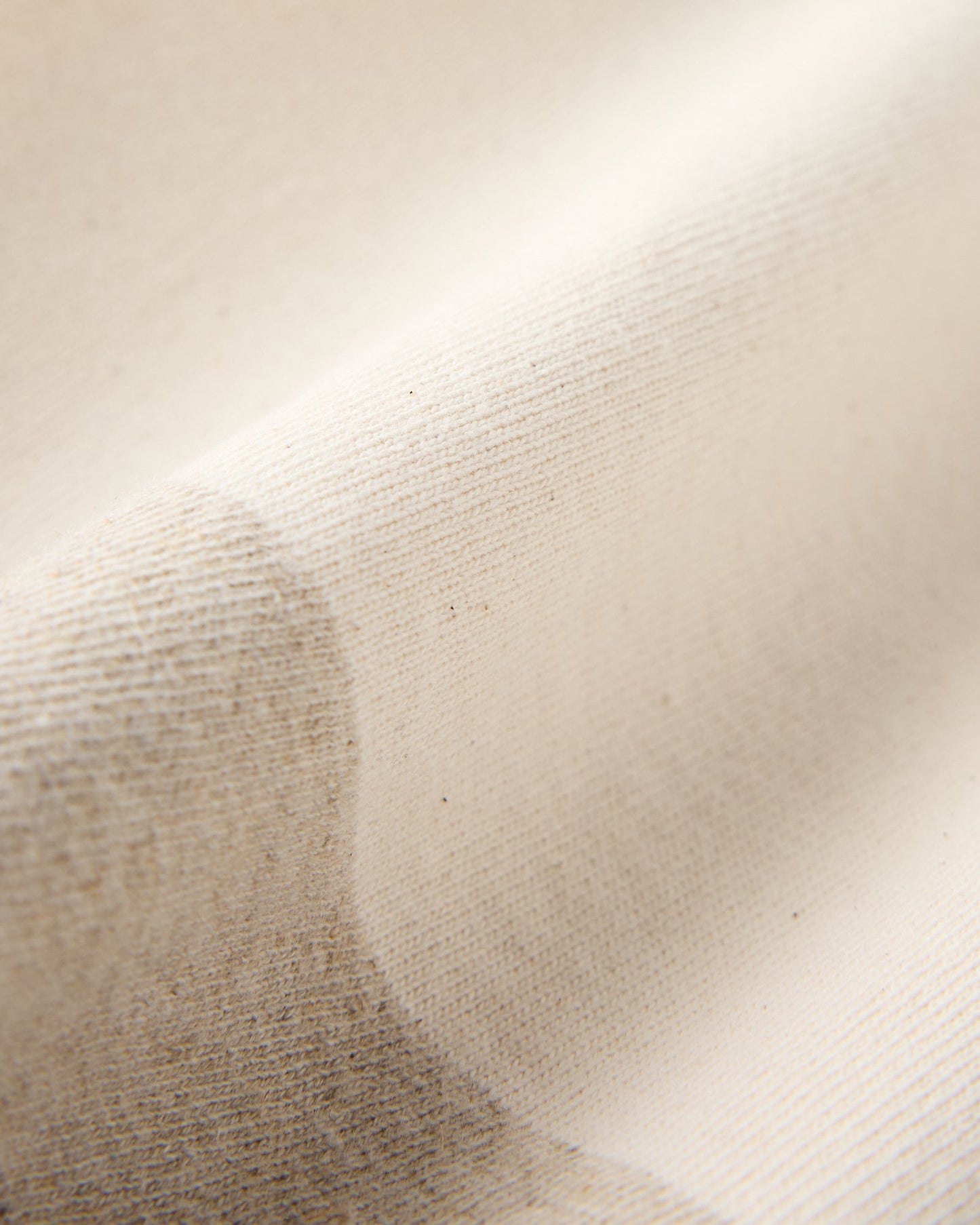 Natural Yarn Stripe Piqué Tee - Natural