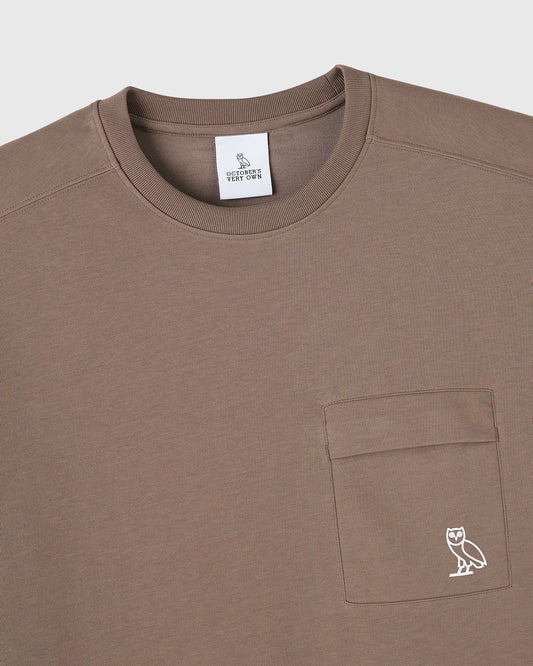 Tech Jersey Pocket Tee - Mink