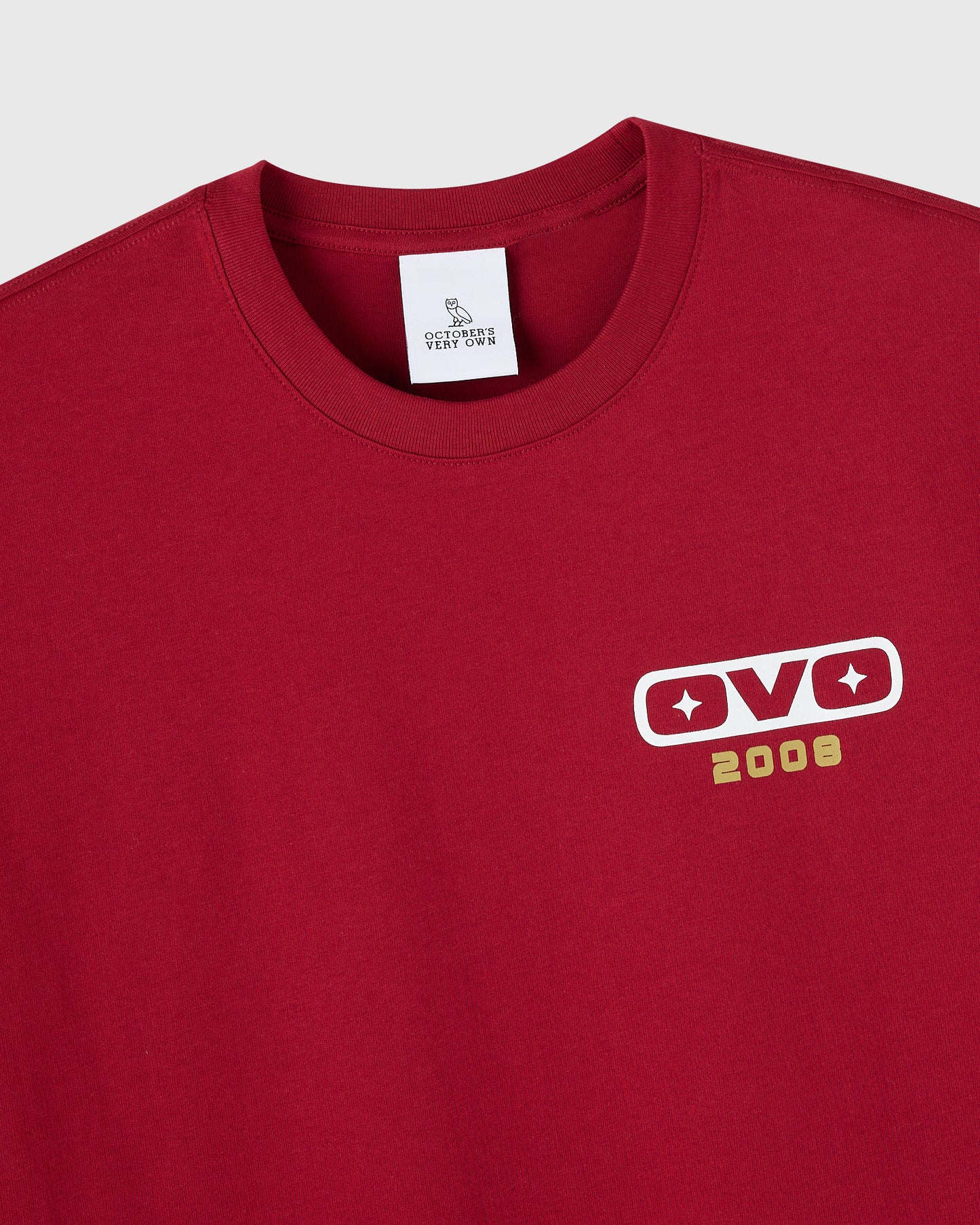 North Star Tee - Deep Red