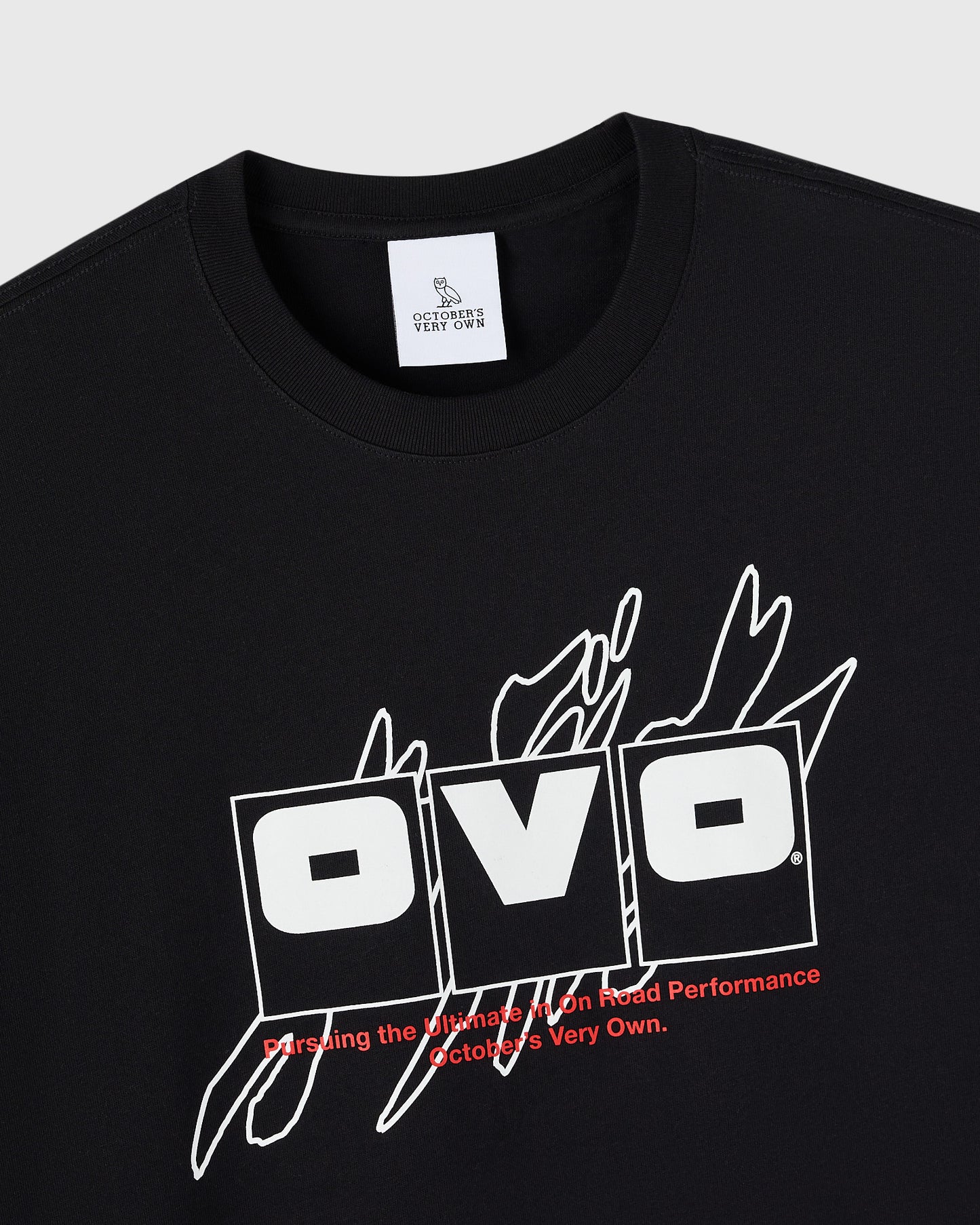 T-shirt graphique OVO MOTO - Noir