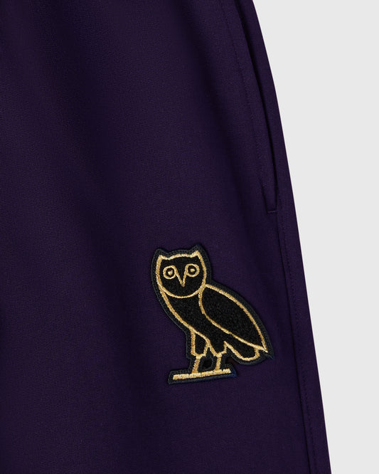 Signature Open-Hem Sweatpant - Rich Plum