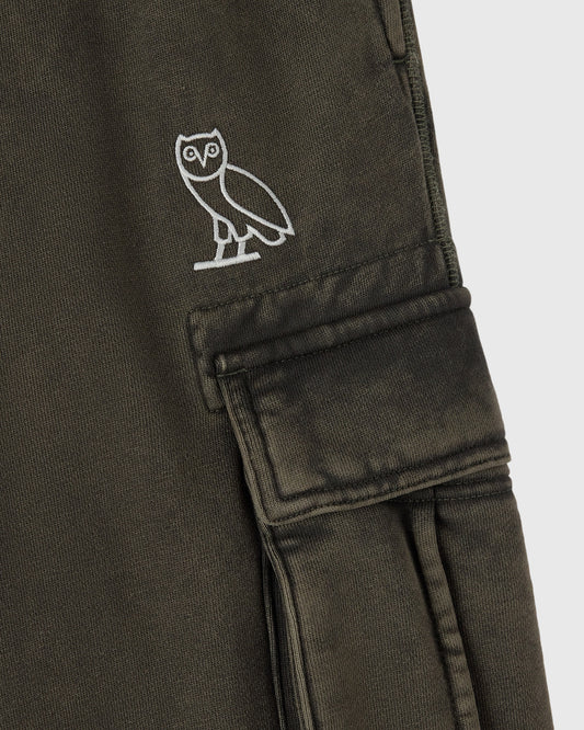 Muskoka Cargo Sweatpant - Deep Olive