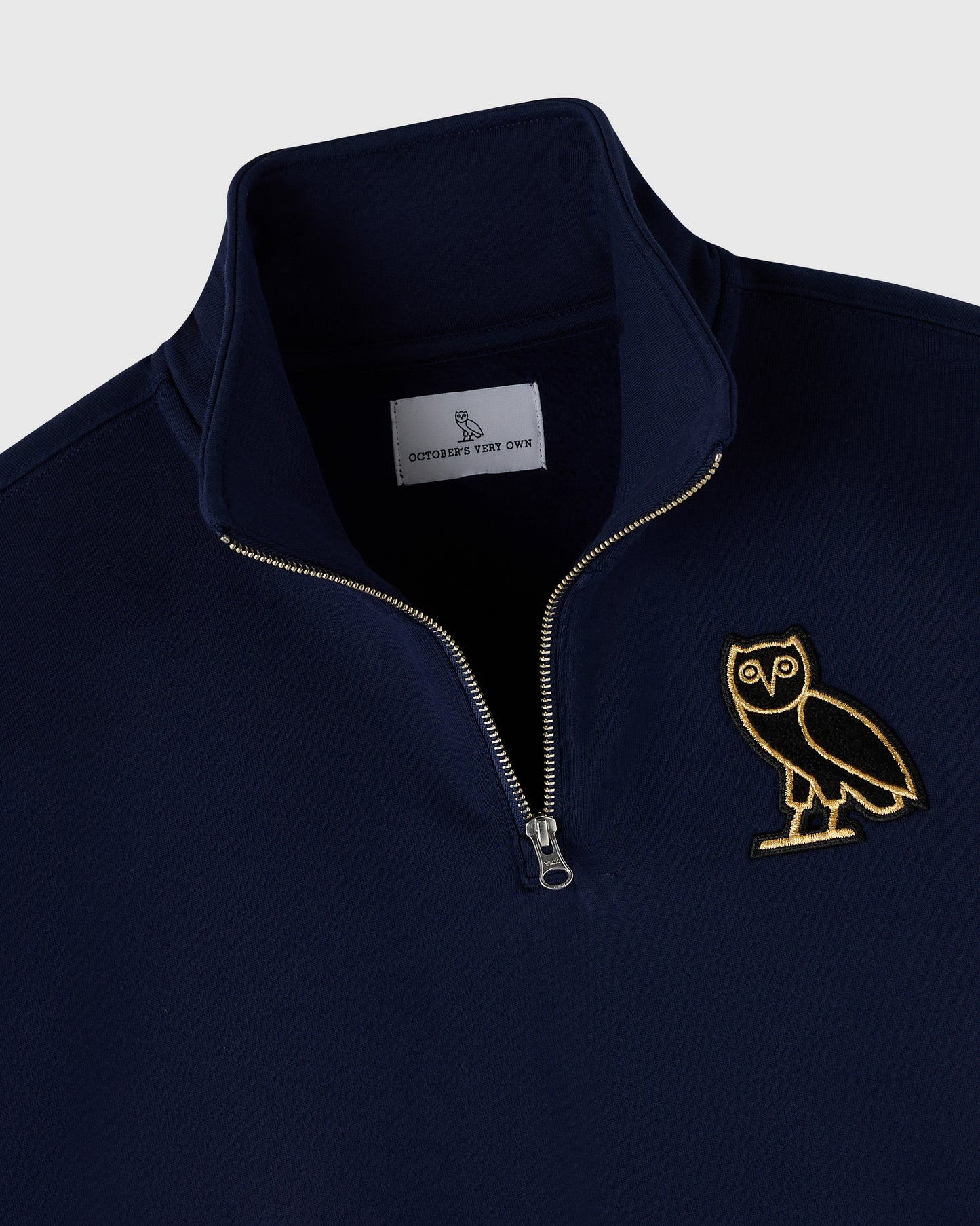 Signature Quarter-Zip Mockneck - Night Owl Navy