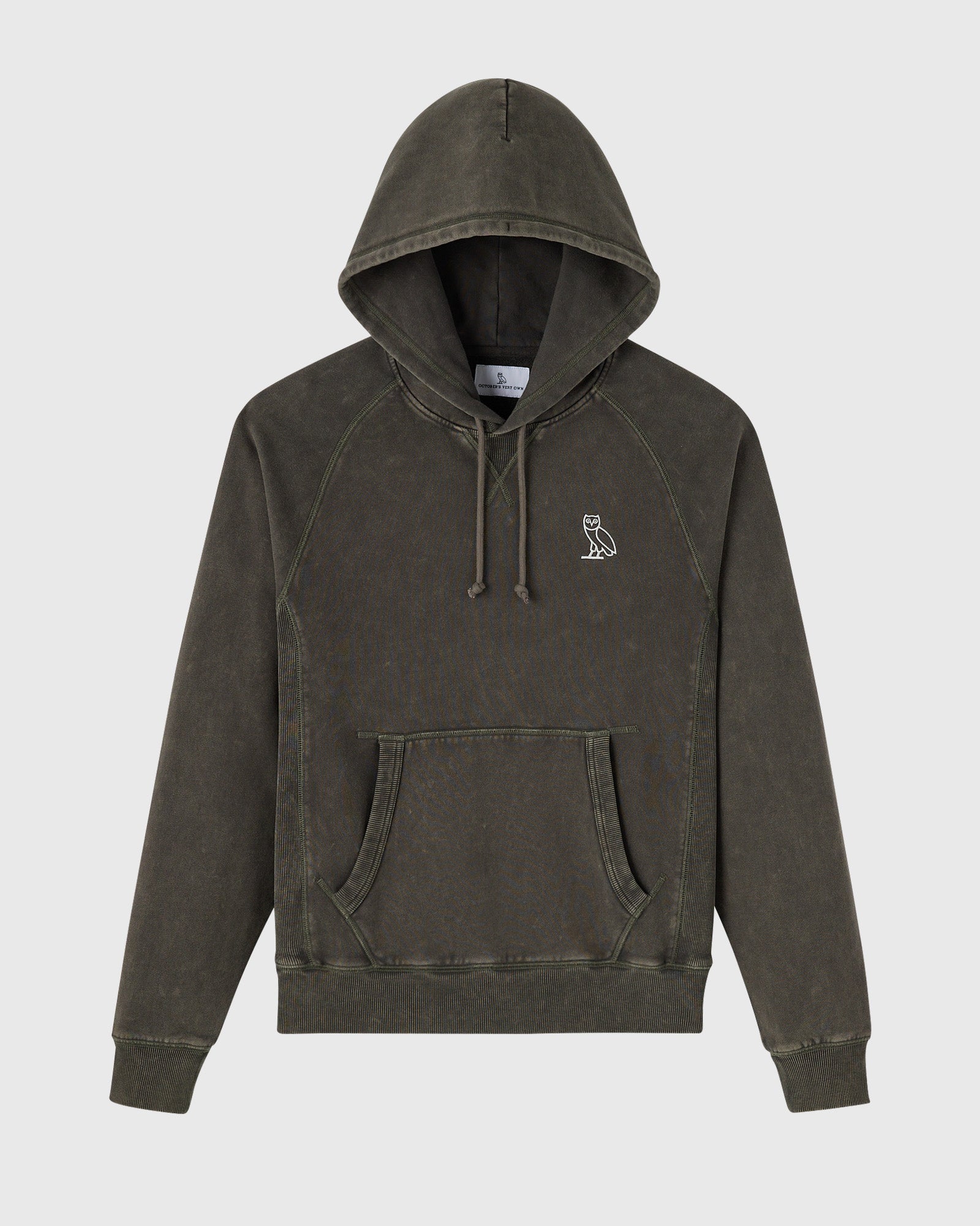 Muskoka Raglan Hoodie - Deep Olive – October's Very Own