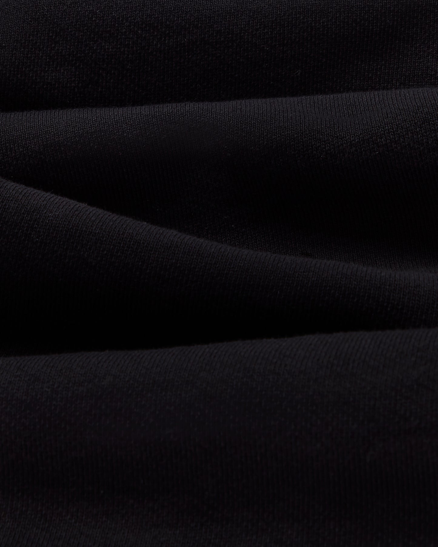Classic Quarter Zip Mockneck Sweatshirt - Black