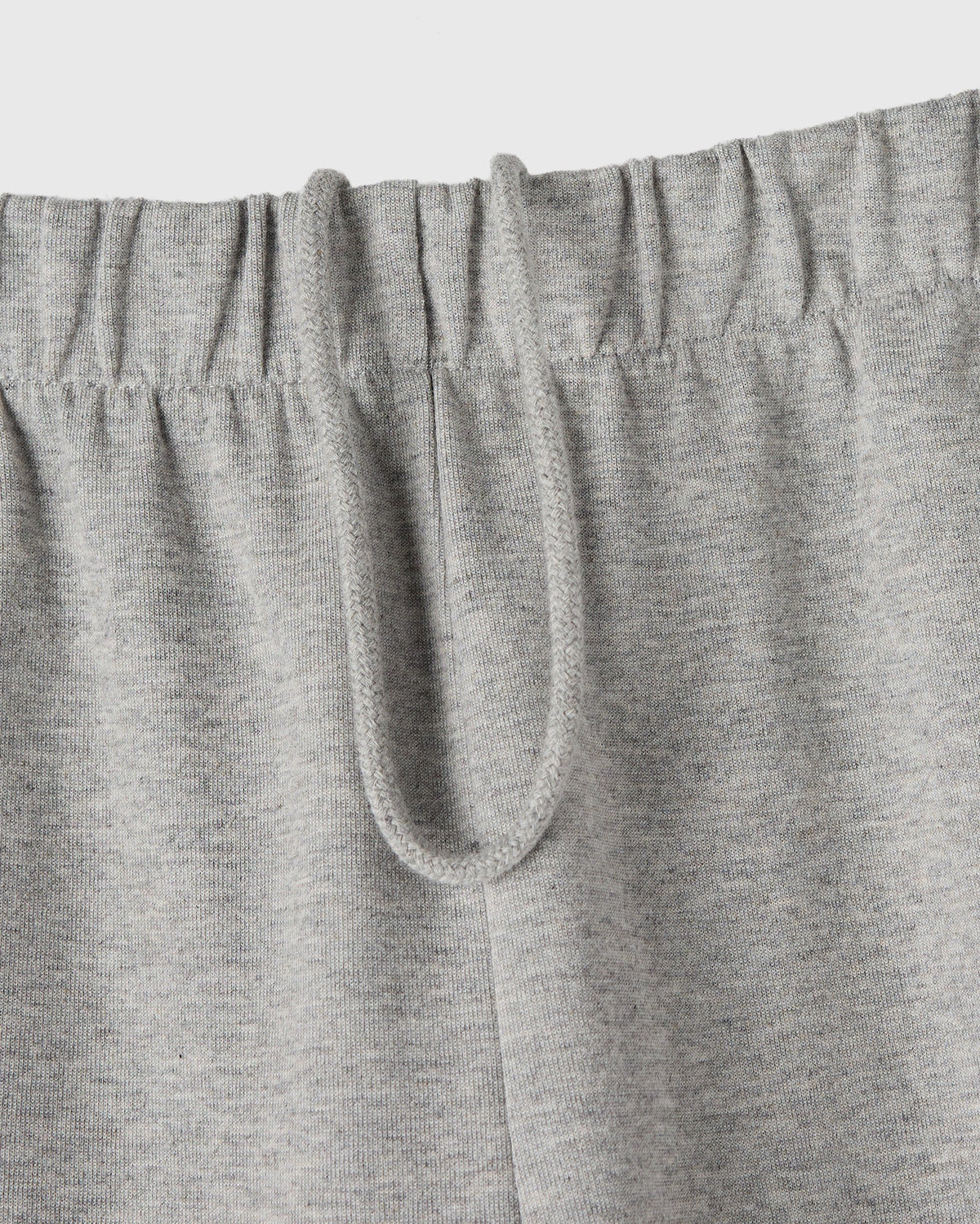 Luxe Knit Balloon Sweatpant - Heather Grey