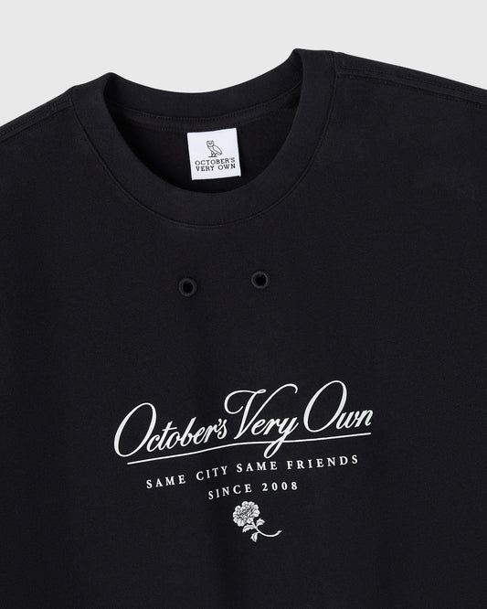 Script Tee - Black