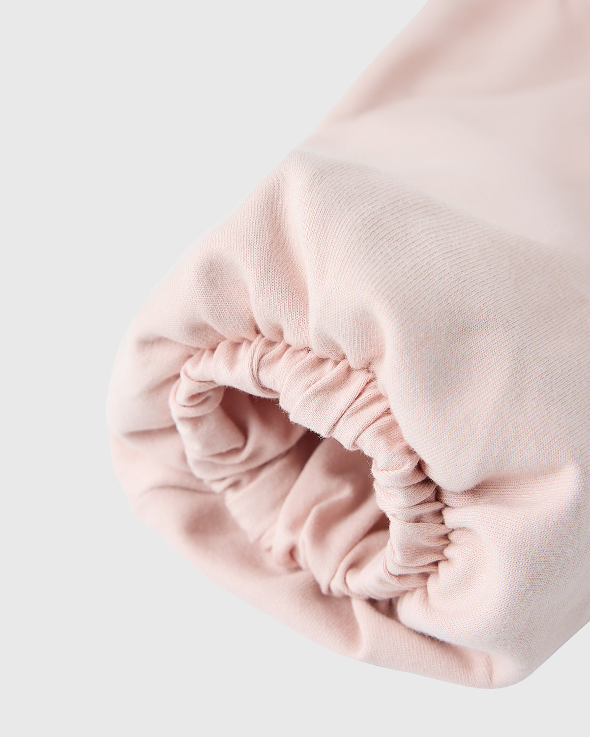 Luxe Knit Bubble Hoodie - Muted Pink