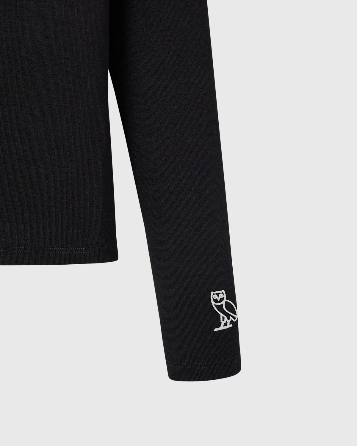 Script Long-Sleeve Tee - Black