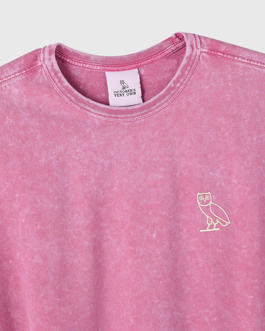 Garment Dye Boxy Tank - Rose Pink