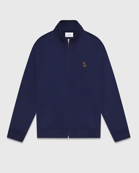 Classic Full-Zip Track Jacket - Navy