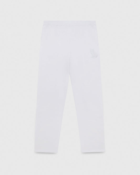 Mini OG Open Hem Sweatpant - White