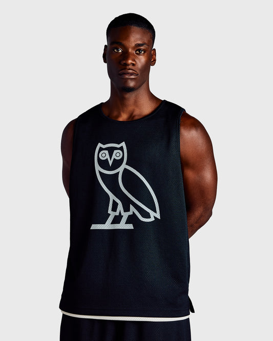 Reversible Mesh Basketball Jersey - Cream