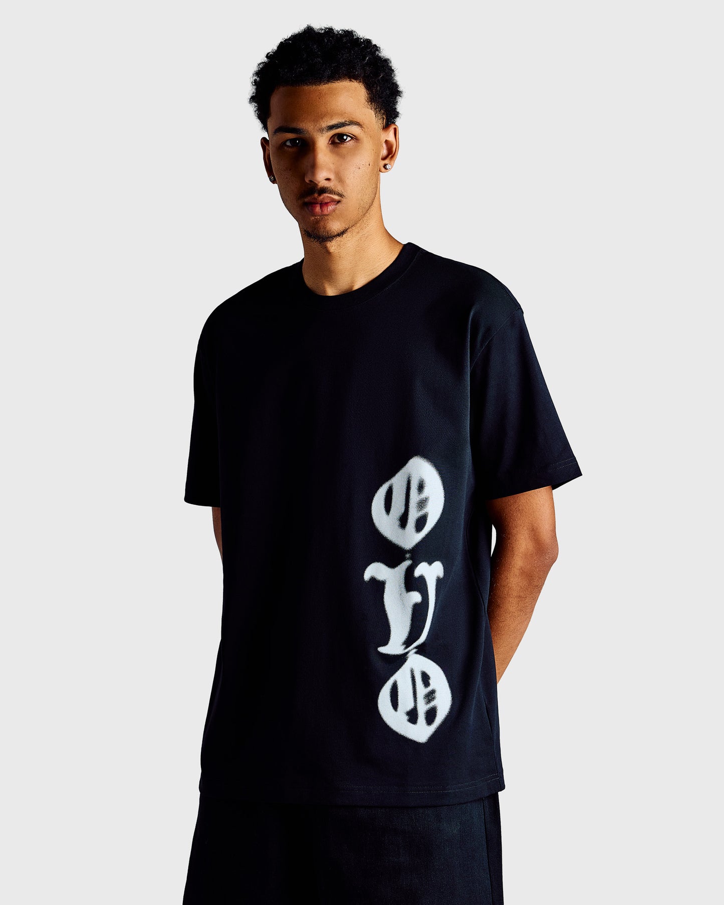 6 God Air Brush Tee - White